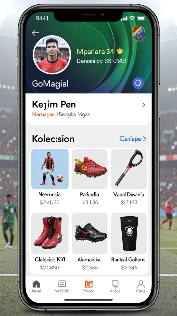 Cuplikan layar menu unduhan jagoledak untuk perangkat Android